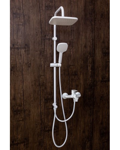 Душевая система Orange O-Shower OW04w Белый глянец