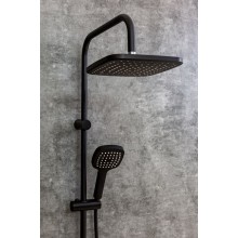 Душевая система Orange O-Shower OW04b Черная матовая