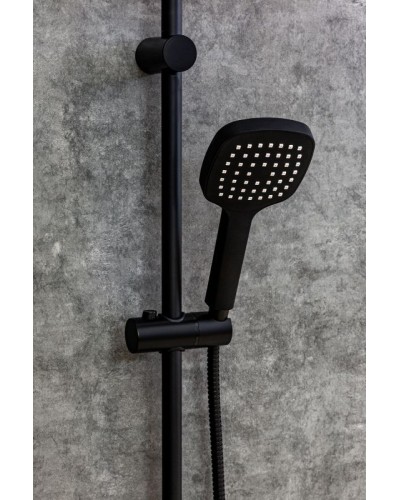Душевая система Orange O-Shower OW04b Черная матовая