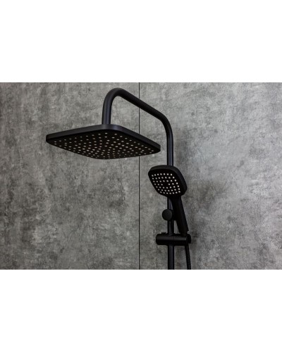 Душевая система Orange O-Shower OW04b Черная матовая