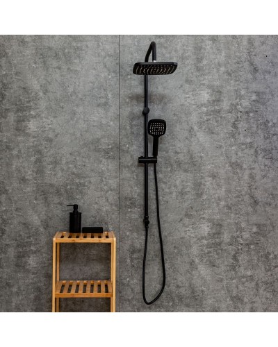 Душевая система Orange O-Shower OW04b Черная матовая