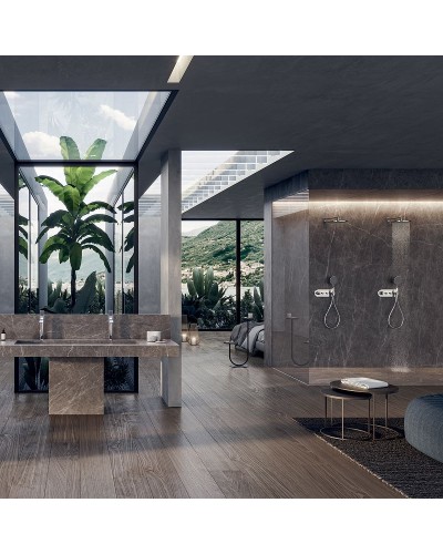 Душевая система Bossini Apice L10505.030 с термостатом Хром