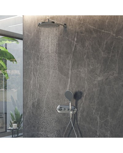 Душевая система Bossini Apice L10505.030 с термостатом Хром