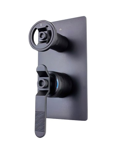 Душевая система Bronze de Luxe 1760'S Loft 6630SB Чёрная матовая