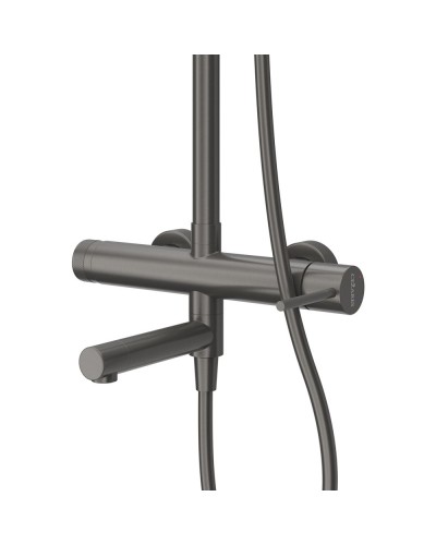 Душевая стойка со смесителем, верхним и ручным душем CEZARES RELAX-CVD-GM