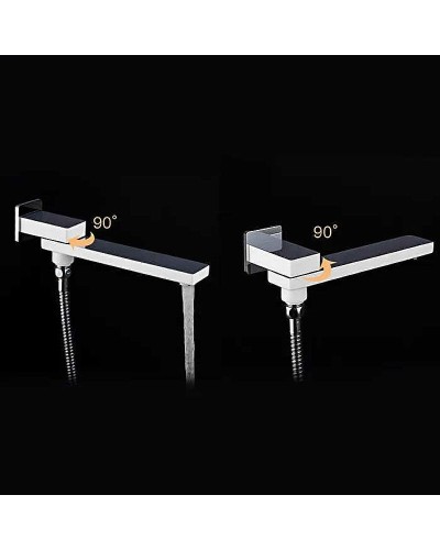 Душевая система Gappo Futura G7117-8 Белый Хром