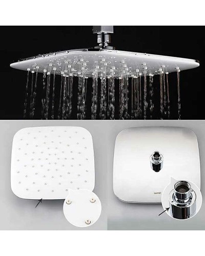 Душевая система Gappo Futura G7117-8 Белый Хром