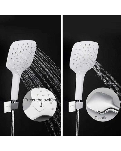 Душевая система Gappo Futura G7117-8 Белый Хром