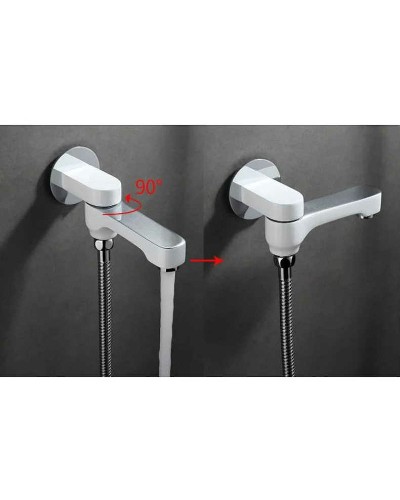 Душевая система Gappo G7148-8 Белый Хром