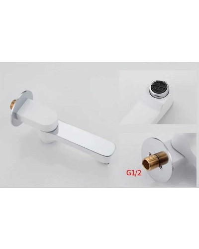 Душевая система Gappo G7148-8 Белый Хром