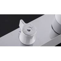 Душевая система Gappo G02-8 G2402-8 Белая Хром