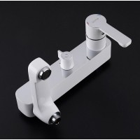 Душевая система Gappo G02-8 G2402-8 Белая Хром