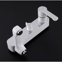 Душевая система Gappo G02-8 G2402-8 Белая Хром