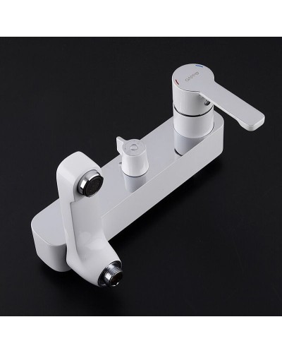 Душевая система Gappo G02-8 G2402-8 Белая Хром