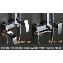 Душевая система Gappo G07 G2407-11 Хром