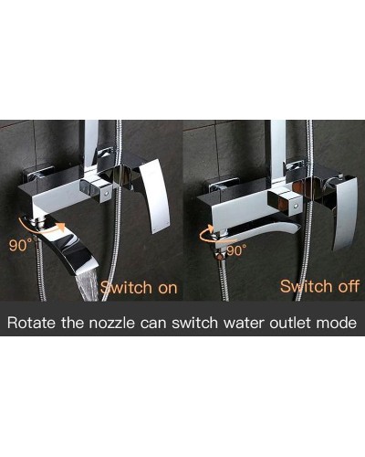 Душевая система Gappo G07 G2407-11 Хром