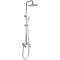 Душевая система Gappo G48 G2448-8 Белая Хром