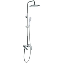 Душевая система Gappo G48 G2448-8 Белая Хром