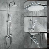 Душевая система Gappo G48 G2448-8 Белая Хром