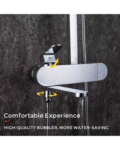 Душевая система Gappo G83 G2483 Хром