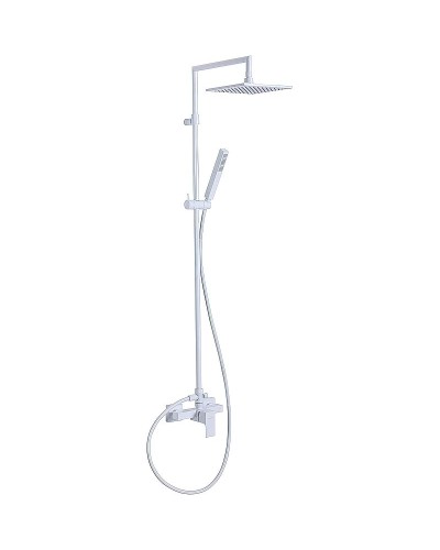 Душевая система Cezares Porta-CD-BIO Белая матовая