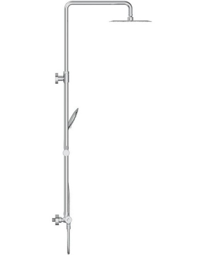 Душевая система Cersanit Brasko 63066 с термостатом Хром