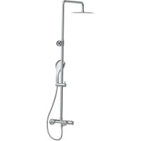 Душевая система Cersanit Brasko 63066 с термостатом Хром