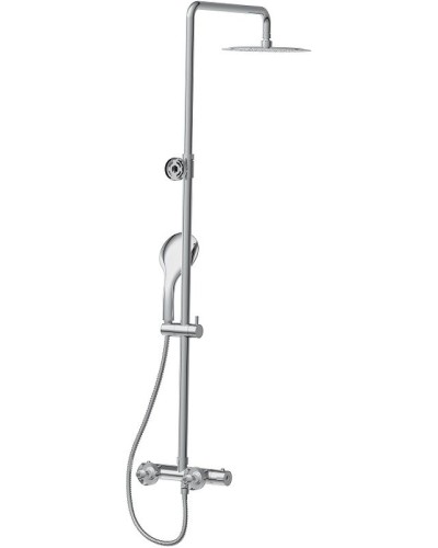 Душевая система Cersanit Brasko 63066 с термостатом Хром