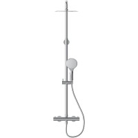 Душевая система Cersanit Brasko 63066 с термостатом Хром