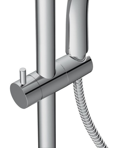 Душевая система Cersanit Brasko 63066 с термостатом Хром