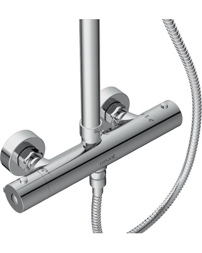 Душевая система Cersanit Brasko 63066 с термостатом Хром