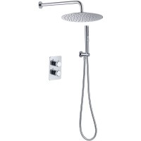 Душевая система Allen Brau Priority 5.31013-00 с термостатом Хром