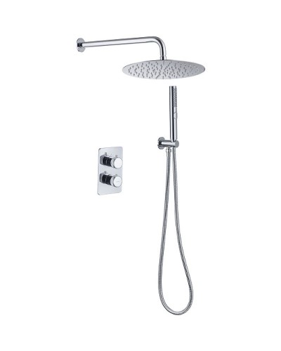 Душевая система Allen Brau Priority 5.31013-00 с термостатом Хром
