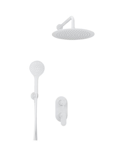 Душевая система WasserKRAFT А85155 Белая матовая