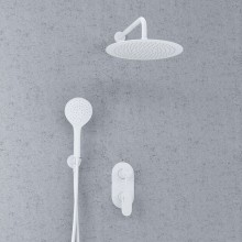 Душевая система WasserKRAFT А85155 Белая матовая