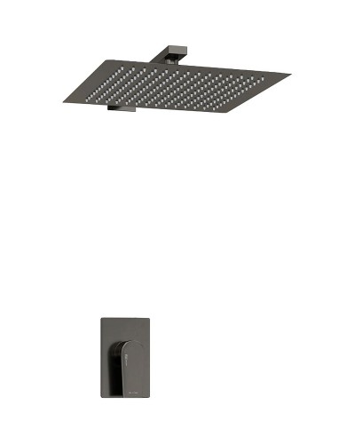 Душевая система WasserKRAFT А84182 Оружейная сталь