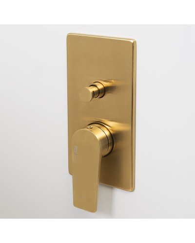 Душевая система WasserKRAFT А55201 Золото матовое