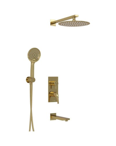 Душевая система WasserKRAFT А71208 Золото