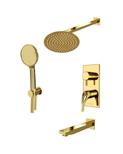 Душевая система WasserKRAFT А71208 Золото