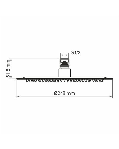 Душевая система WasserKRAFT А71183 Золото