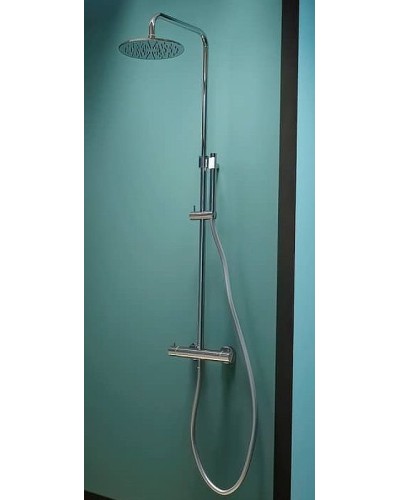 Душевая система Paffoni Mini Birillo ZCOL638KLIQCR с термостатом Хром