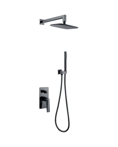 Душевая система Boheme Venturo 374-SGM Оружейная сталь глянцевая