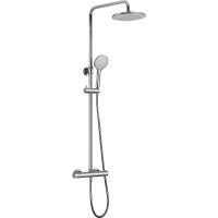 Душевая система Koller Pool Round RNST002 с термостатом Хром