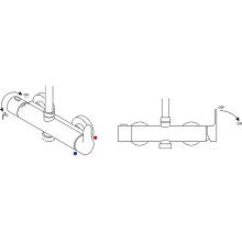 Душевая система Ravak DS X07P643 Хром