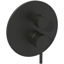 Душевая система Paffoni Light KITLIG018NO Черная матовая