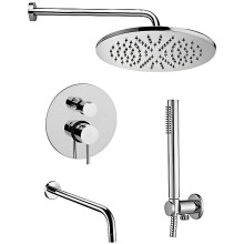 Душевая система Paffoni Light KITLIG019CR046 Хром