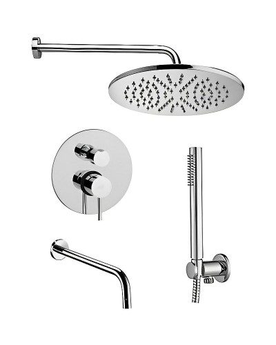 Душевая система Paffoni Light KITLIG019CR046 Хром