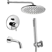 Душевая система Paffoni Light KITLIG019CR139 Хром