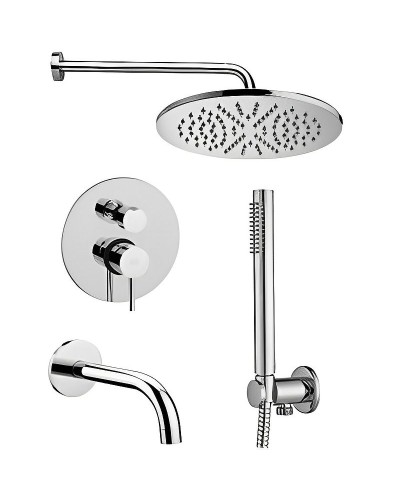 Душевая система Paffoni Light KITLIG019CR141 Хром