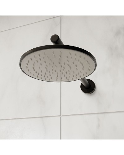 Душевая система RGW Shower Panels SP-370B 511408370-04 с термостатом Черная матовая